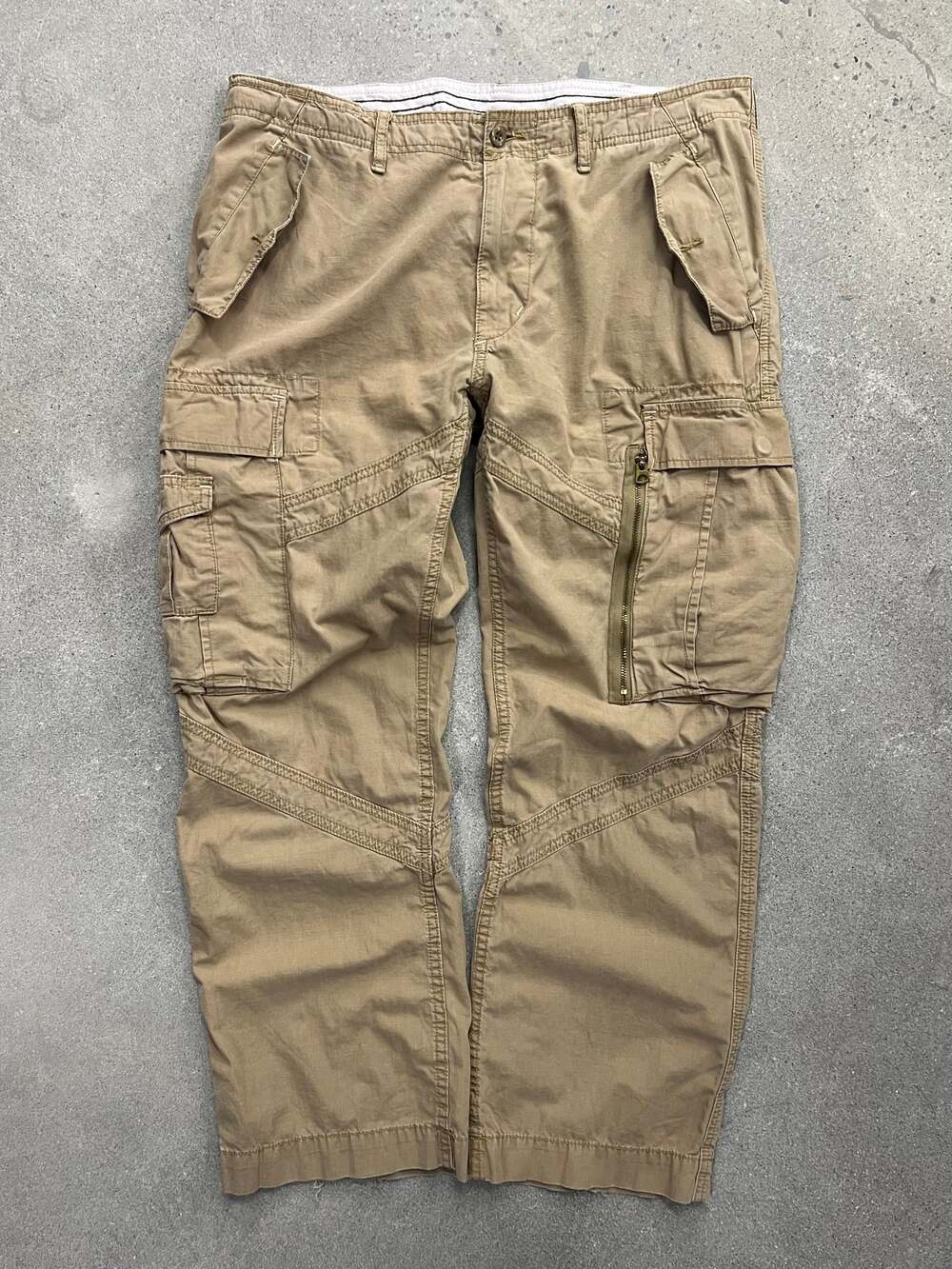 Vintage Polo By Ralph Lauren Military Surplus Fit Cargo Pants - 36"